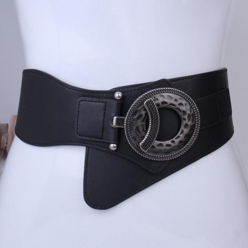 

Костюмный ремень женский декоративный для юбки простой с пальто талия эластичный эластичный черный коричневый широкий пояс-кушак чёрный