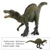 Jurassic Dinosaur Figure Plastic Static Desktop Model Kids Play Educational