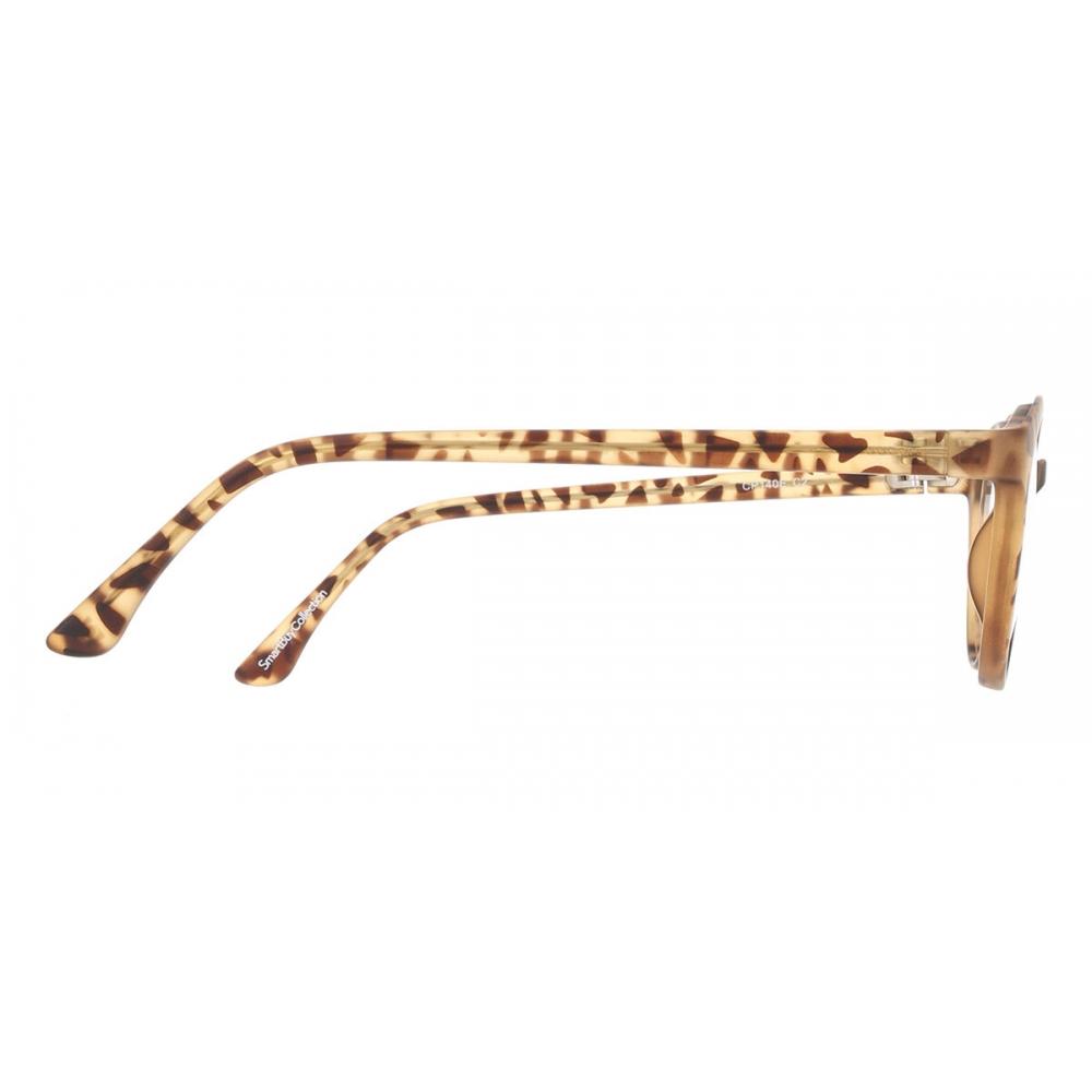 Pełna oprawka Okrągłe Żółwie Kolekcja Smartbuy Ultimo Cp140e Modne Okulary Unisex