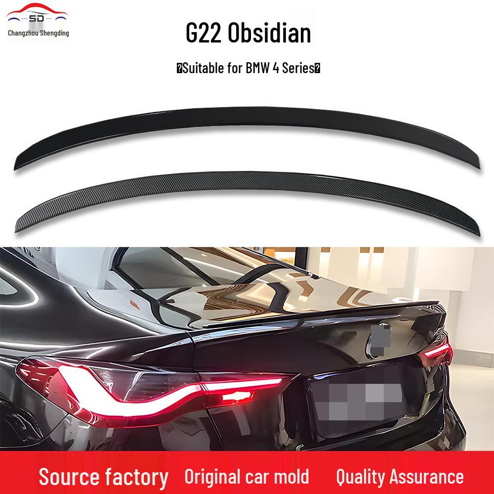 MP Style Rear Spoiler for BMW 4 Series G22 - Non-destructive Installation (2021+ Models)