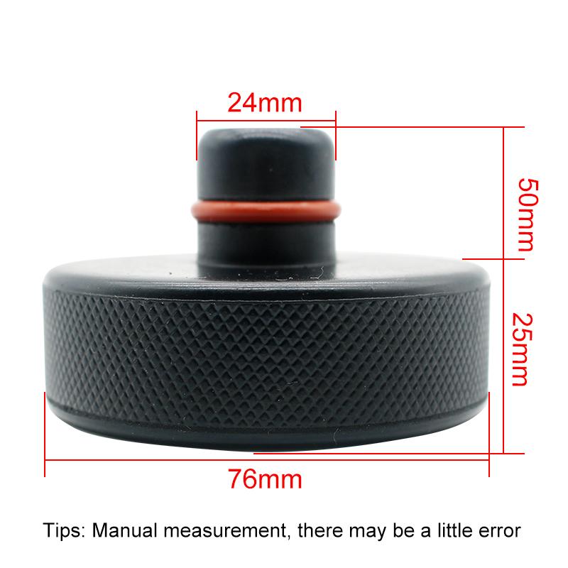 1/4Pcs Jack Pad for Tesla Model 3 S X Y Rubber With Storage Bag-4 Adapter Tool Pack Car Battery and Paint Protection Floor Jack