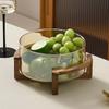 Luxuriöse Moderne Glas Obst- & Snackplatte