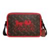 Charter Canvas With Leather Shoulder Bag Medium Women's Dark Brown Monogram C8445-V1P