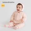 Balabala Infant Girls' Floral Long-Sleeve Cotton Romper