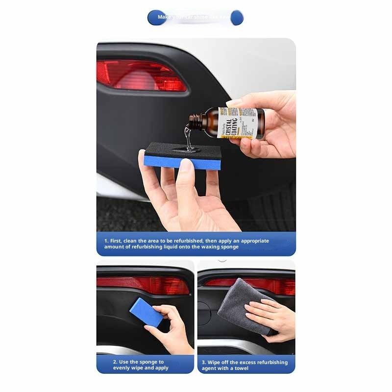 Plastový obnovovač a keramický povlak Čistič prachu na palubní desku a vnitřní obložení automobilu, Leštidlo a ochrana proti prachu pro vinyl, gumu
