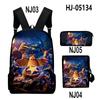 Trendy Popular Cool Ronbin Robin 3D Print 3pcs/Set pupil School Bags Laptop Daypack Backpack Inclined shoulder bag Pencil Case