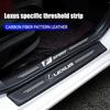 Kolfiber Bil Dörrtröskel Skyddsklistermärken Dekaler För F SPORT IS250 IS200 CT200h GS300 LS430 RX450h LBX