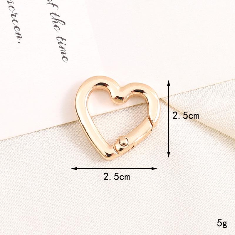 

Цинковый сплав пружинное кольцо карабин застежка брелок аксессуар для обуви Key Ring