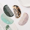 Lightweight And Compact Geometric Comb For Convenient Hairstyling Experience Semi Circular Hair Comb Acetate Board Comb