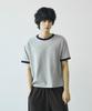 SIGNATURE Cropped Ringer Short Sleeve T-Shirt [2 Colors]