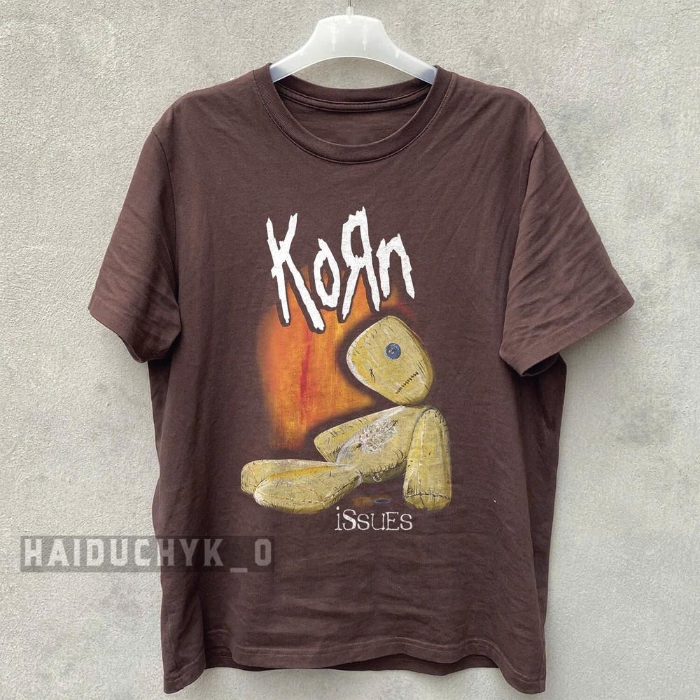 Korn Issues Retro Unisex Russet T-shirt Size S-5XL Unisex T-Shirt XXXL