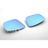 Blue Tinted Side Mirror Glass with Heat Support For VW Volkswagen Polo 6R