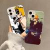 Case for Samsung A04 A14 A23 A34 A54 M23 M33 M52 M53 Realme 10 9 C30S C35 C55 VIVO Y02S Y21 Y51 X80 Pro Transparent Cover WI56 Anime Bleach