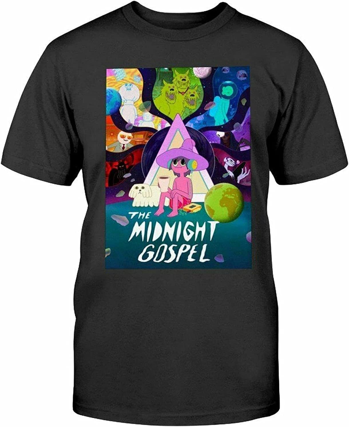 Touched The Midnight Gospel Poster T-Shirts for Men 3XL