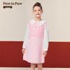 PawinPaw Girls' Cartoon Bear Knitted Skirt Set
