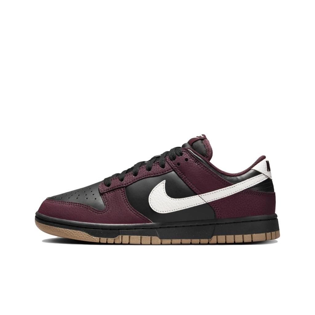 Nike Damen Dunk Low Next Nature Burgundy Crush Schwarz Damen Sneaker Rot Khaki Phantom HM9658-600