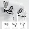 Hair Dryer Holder Rack Wall Mounted Hair Straightener Dryer Holders Bathroom Organizer Storage Rack