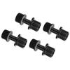 For Securing License Plates Nylon License Plate Screws Boat License Plate Fasteners High Strength Nylon Material
