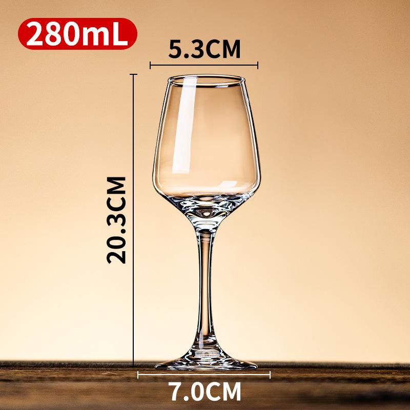European Style Luxury Red Wine Glass Goblet - Elegant High-End Design