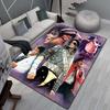 Tappeto Artistico 3D Moda MJ Michael Jackson King of Pop per Camera da Letto Soggiorno Divano Casa Zerbino Decorazione, Tappetino Pavimento Grande Antiscivolo per Bambini