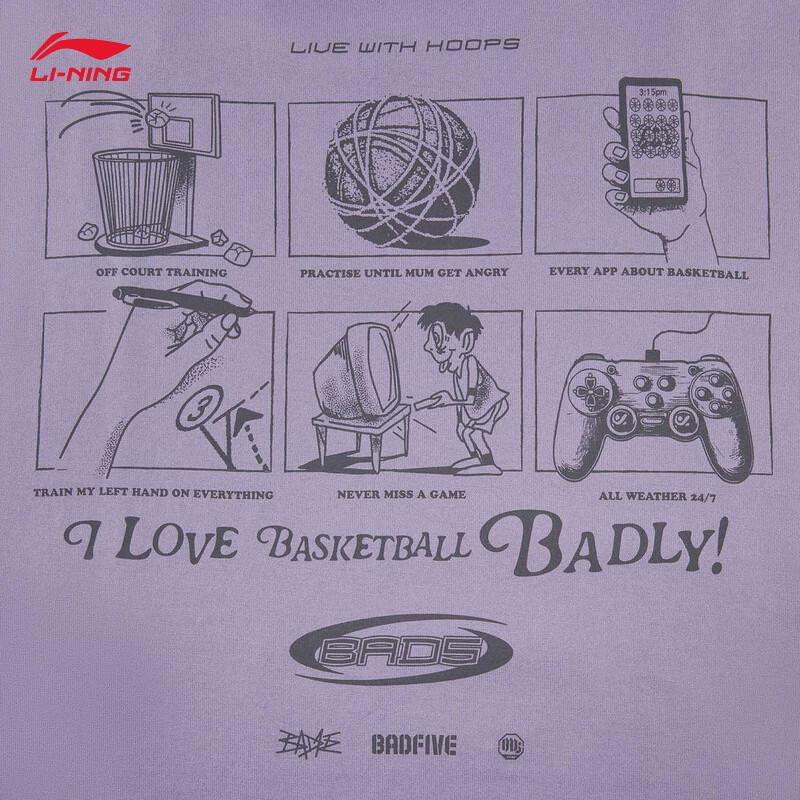 Li-Ning BADFIVE Men's Short-Sleeve T-Shirt