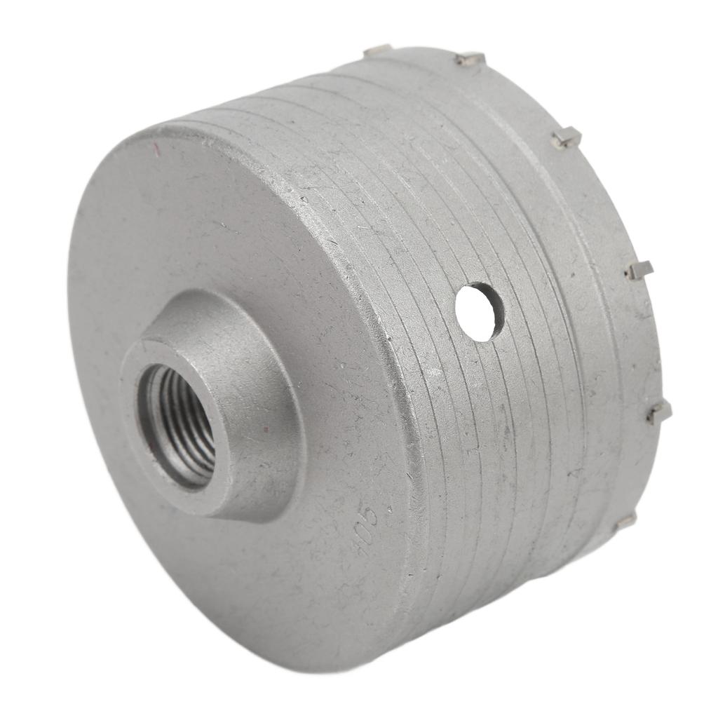 Cienkościenny wiertło koronowe z węglika spiekanego srebrny szybka prędkość wiercenia ostre końcówki wiertło koronowe do cegły