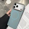 Minimalist Orange Slim Magnetic Case For For Iphone 13 12 14 1 16 17 Pro Max Plus 17E E Air for  Shockproof Cover Funda