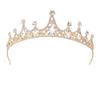 Crystal Diamond Crown Headband: Luxurious Bridal & Banquet Hair Accessory