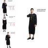 Faszinierendes Priesterkostüm Robe im klassischen Pate-Stil für unvergessliche Halloween-Feiern