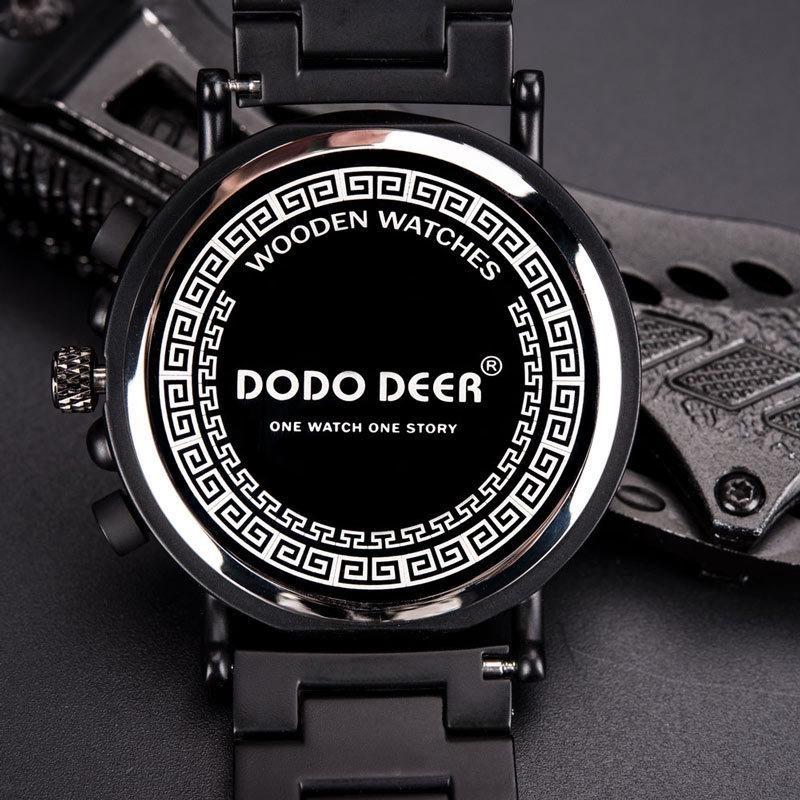 Fashion Watches Mens Quartz Analog Watch Timer Chronograph Wristwatch Male Date Waterproof Present for Him