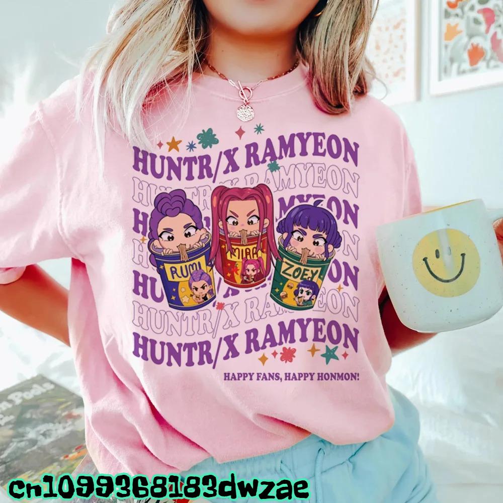 

KPop Demon Hunters Saja Boys Print T-shirts Boys Girl Comfortable Short Sleeves Summer Versatile Daily T-shirt 170
