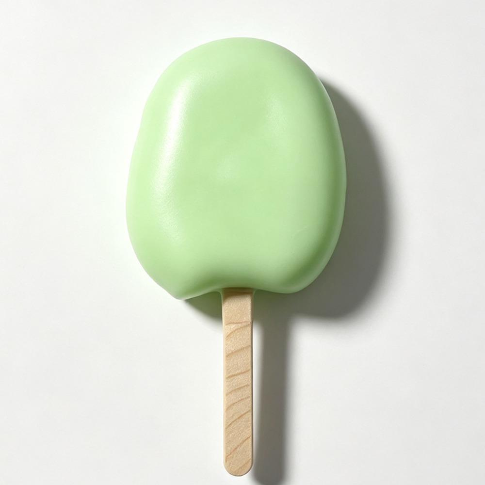 Crunch Sound Ice Cream Squishy Food Theme Crispy Squeeze Toy Wax Coating Squishy Desktop Gift