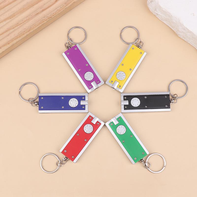 Portachiavi Torcia Mini Torcia Tasca Portachiavi Luce Ricaricabile Usb Luce di Emergenza Luce da Campeggio Accessori