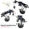 Platformă Tournantă pentru Remorcă Macara Potrivită cu Actuator Liniar Tehnic Blocuri de Construcție Camioane Mașini Compatibile MOC Cărămizi High-Tech Jucării