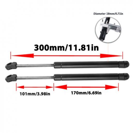 Front Hood Lift Support Gas Struts For Chrysler 300 Dodge Charger Magnum 2Pcs