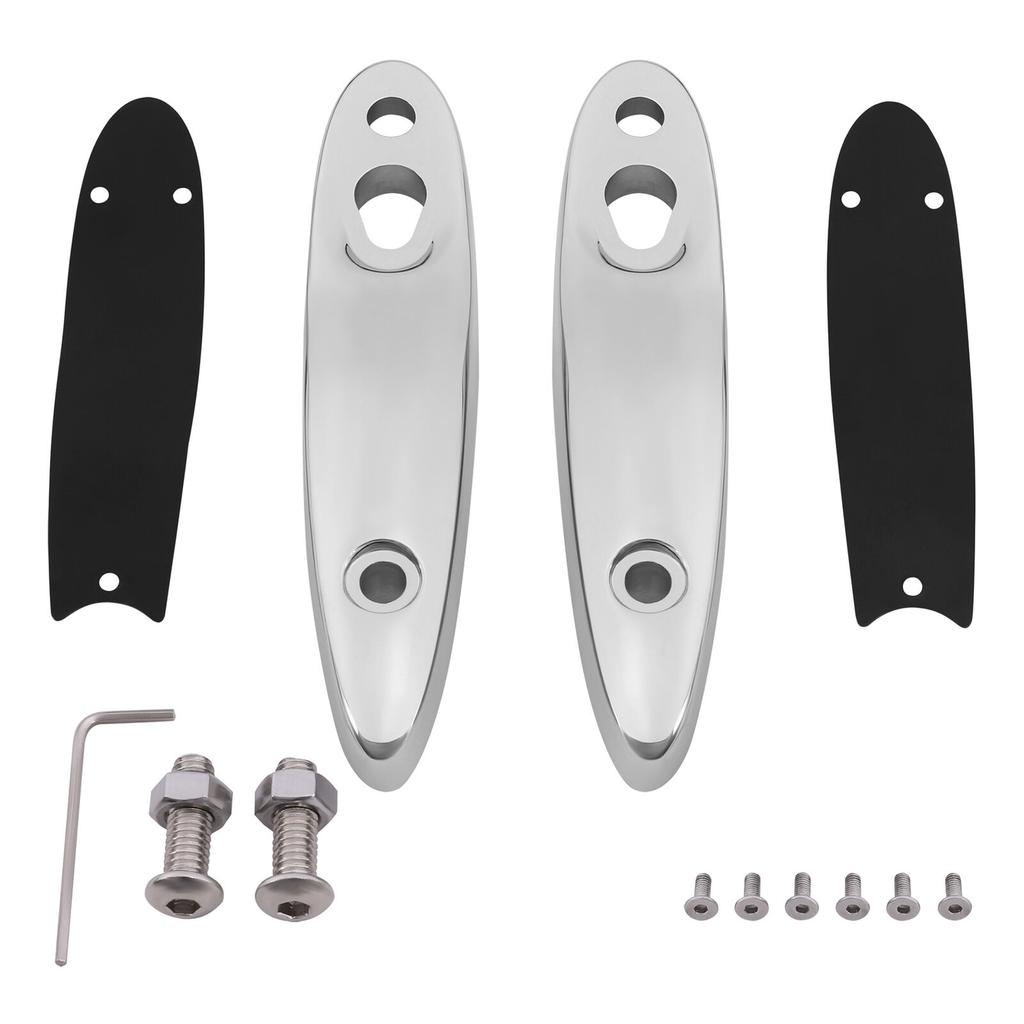 Motorcycle Turn Signal Extension Bracket License Plate Kit For Harley Softail 2000-2025