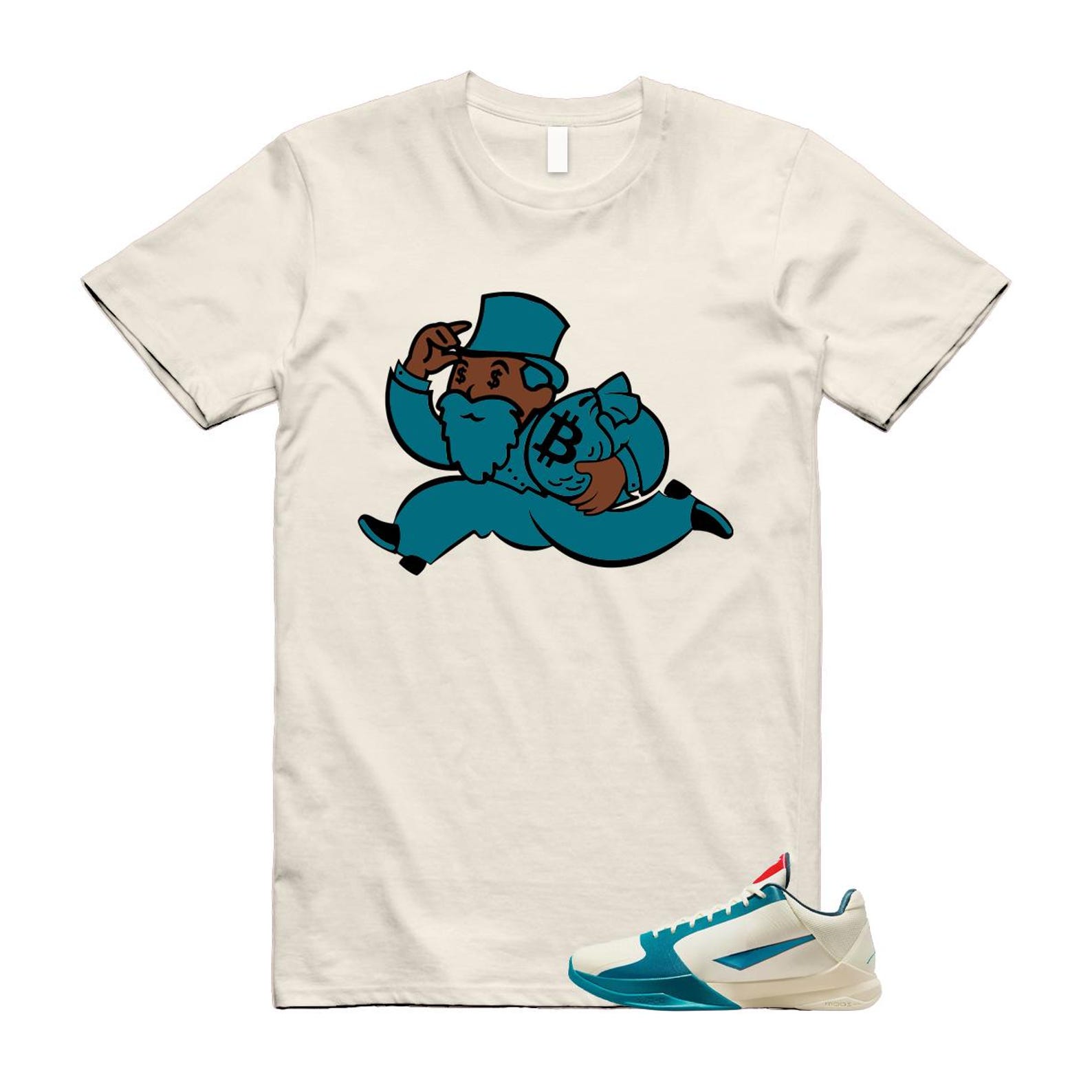5 Spruce Protro Coconut Milk Teal T Shirt Match GM S