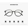 Ultra Light Photochromic Myopia Glasses Round Frame Presbyopia Glasses  Women Men