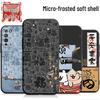 Honor X10 Anti-Fall Silicone Phone Case: Creative Cartoon Design, Soft and Durable.
