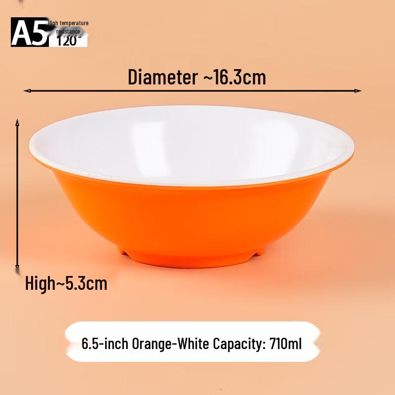Drui'en A5 Melamine Imitation Porcelain Commercial Bowls