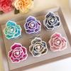 Flower Hair Clip French Style Elegant Women Flower Hair Claw Clip Hairpin Grab Clip Barrettes Headwear Hairgrip Hair Accessories