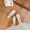 Sheepskin~ Grape Mom 4.5cm Soft Collapse Inner Height Increase Silk Color Matching, Stepping On Heels Forrest Gump Shoes Casual Shoes Women's Ge