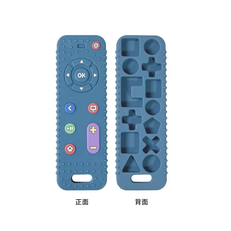 Baby TV Remote Control Teether Silicone Baby Anti-Eating Gloves Pacifier Bracelet Teething Stick Biting Toy Baby Care Accesorios