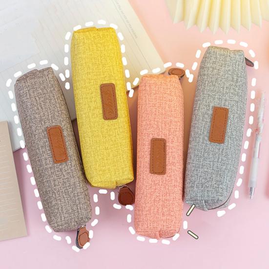Large Capacity Pencil Case Portable Office Supplies School Students Stationery Bag Multifunctional Storage Organizer Zipper Pouch