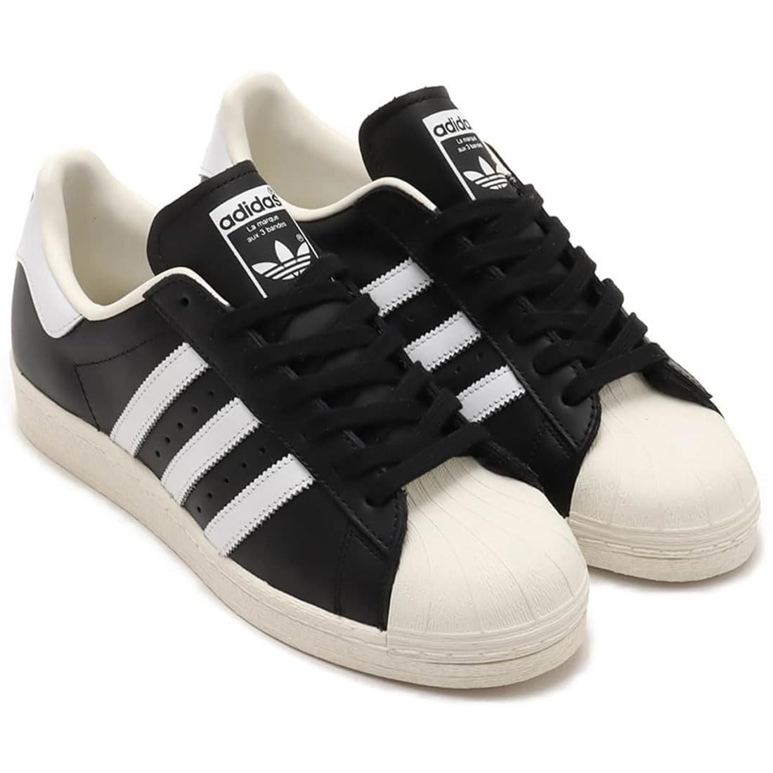 Adidas Superstar Core Size 82, Black/Footwear White/Off-White, ID5960, Japan, 22.0cm