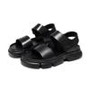 2025 Men's Cool Outdoor Slippers Men's Hollow Out Summer Sandals Leather Thick-soled Beach Shoes Non-slip Handmade Sandals