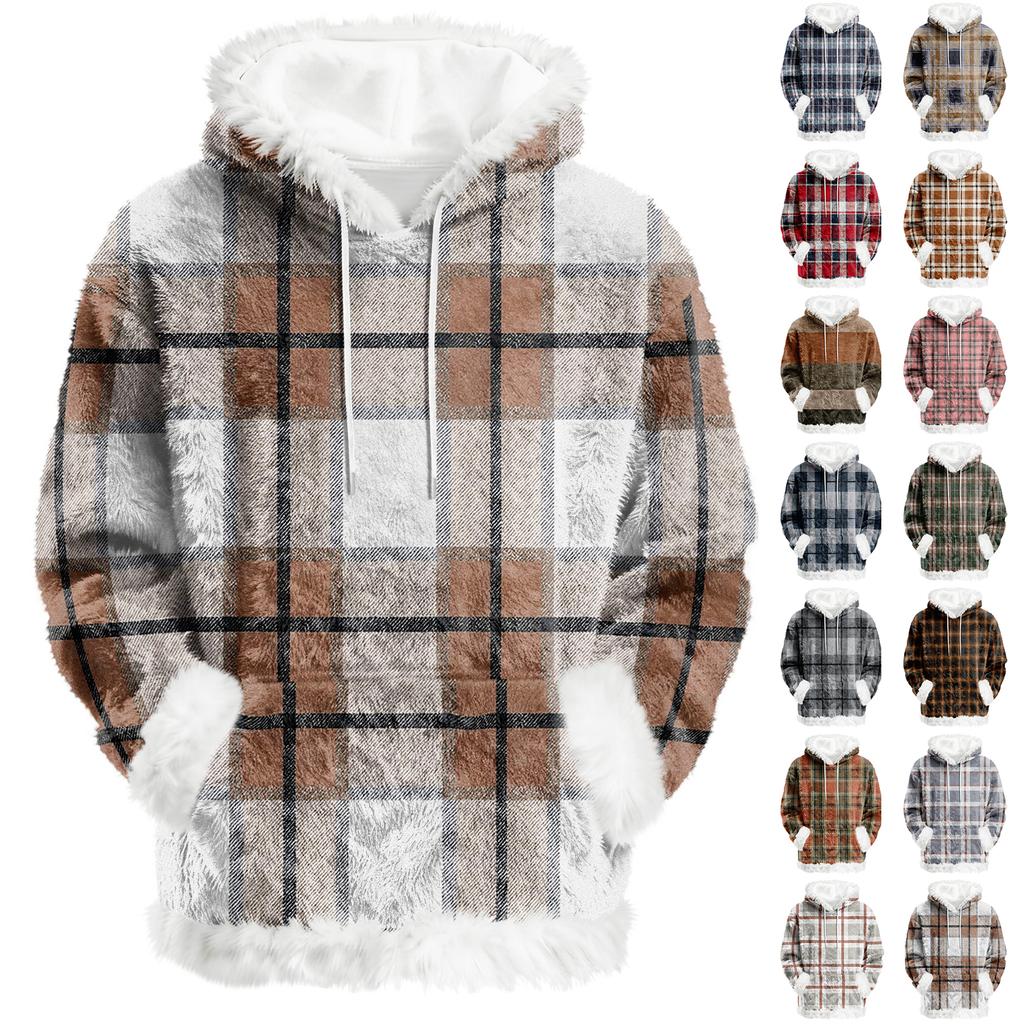 Hoodies For Women Oversized Winter Plush Cute Sweatshirts Pullover Trendy Fall Winter Clothes