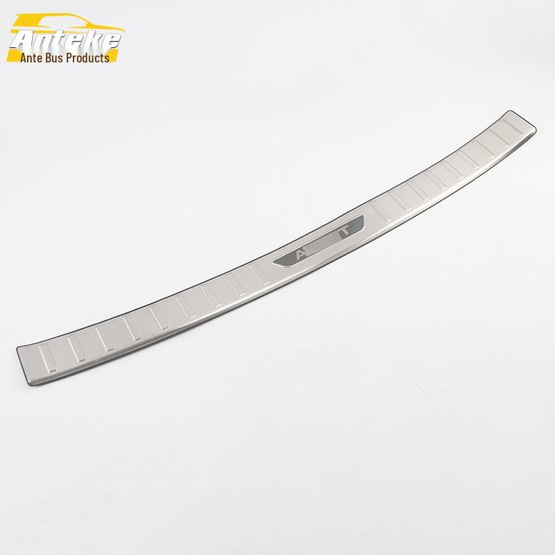 Tuda Rear Guard Plate: Stainless Steel Trunk Protector for 2018 Models