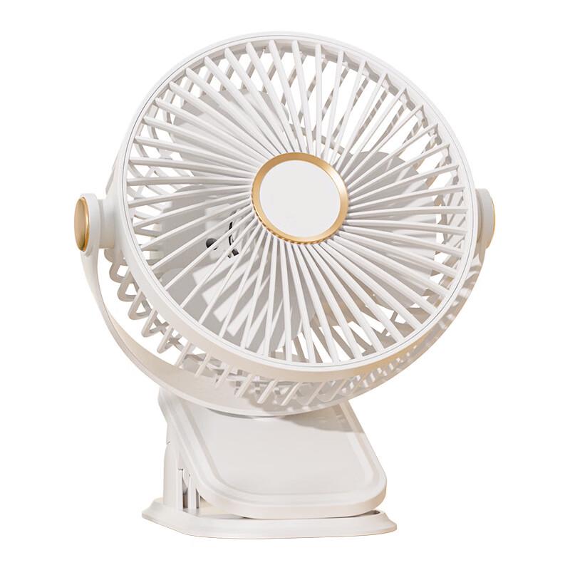 Portable Multi-functional Clip-on Desk Fan with Night Light