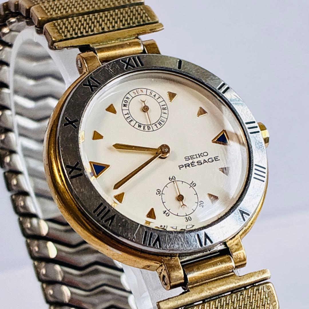 Used [Working Item] Seiko Presage Sumoseco Watch Vintage Ladies